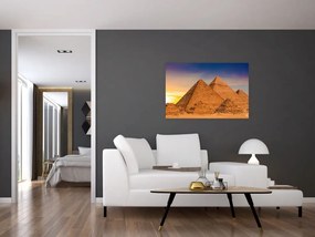 Obraz - Egyptské pyramídy (90x60 cm)