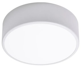 TEMAR Prisadené nástenné / stropné osvetlenie CLEO, 1xE27, 60W, 20cm, okrúhle, šedé