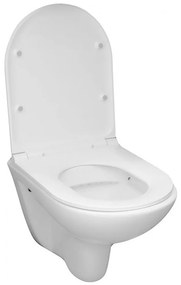 Mereo Mereo, WC závesné, RIMLESS, 530x355x360, keramické, vr. sedátka CSS113S, MER-VSD81S