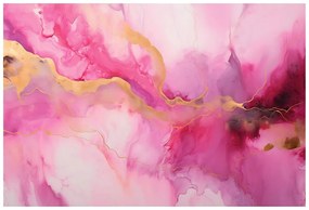 Tapeta imitácia ružový mramor
