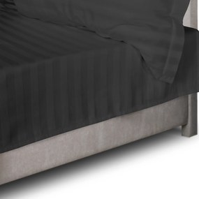 BAMBUSOVÉ PRESTIERADLO STRIPE 160X240 CM ČIERNE