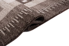 TA Koberec K189A TMAVOBÉŽOVÉ SÁRÍ 3UX Rozmer: 60x100 cm