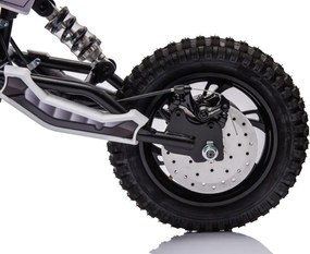 LEAN CARS Dobíjací crossbike A9901 White 36V