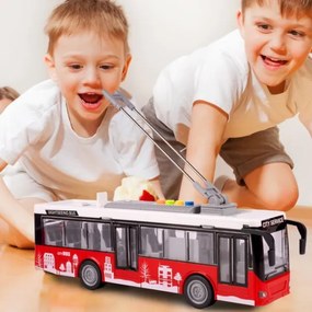 Trolejbus interaktivní městský autobus s pohonem 1:16 otevírání dveří