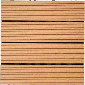 WPC dlaždica LEGI BASE 30 x 30 cm, teak