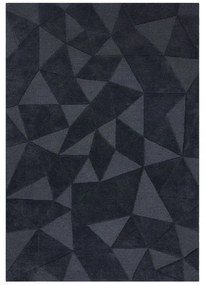 Flair Rugs, Kusový koberec Moderno Shard Charcoal, 200x290, šedá, chodba / predsieň