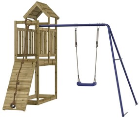 Vonkajšia súprava na hranie impregnovaná borovica