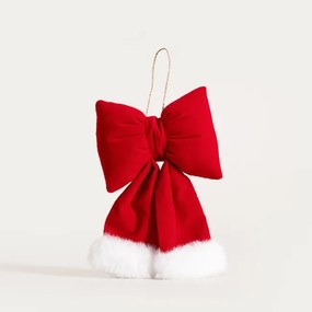 Závesná vianočná dekorácia BOWE mašľa 752018