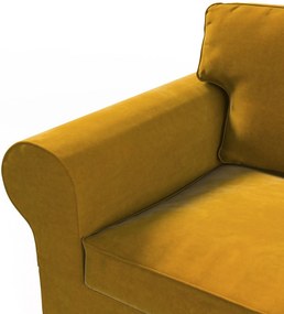Poťah na sedačku Ektorp (rozkladacia, pre 2 osoby) NOVÝ MODEL 2012 farba produktu žltá látka lesklá, zamatová