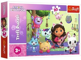 18301 Detské puzzle - Gábinin kúzelný domček - 30 dielikov