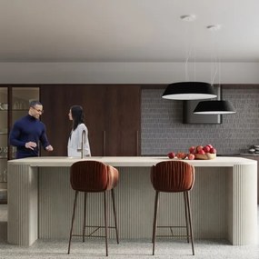 Sollux SL.0766 - Luster na lanku VEGA 5xE27/60W/230V pr. 60 cm čierna