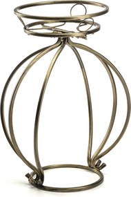 STOJAN NA KVETINÁČ VIRELLA 54X38 CM ZLATÁ