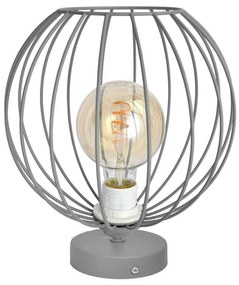 Stolná lampa MERCURE 1xE27/15W/230V šedá