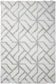 Koberec BOHO 654 sivý / krémový