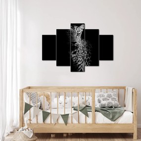 Obraz - Portrét leoparda (150x105 cm)