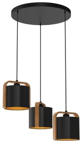 Luster na lanku JONKO 3xE27/60W/230V
