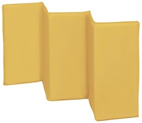 Lionelo - Cestovná postieľka SVEN PLUS šedá/žltá