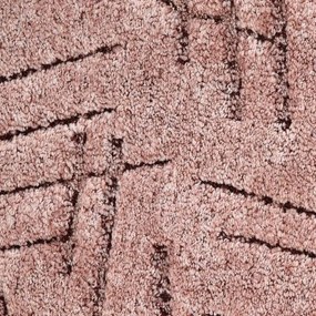 ITC, Koberec metráž Nicosia 44, na mieru, šíře 3m,4m,5m, hnedá, filc, obývacia izba