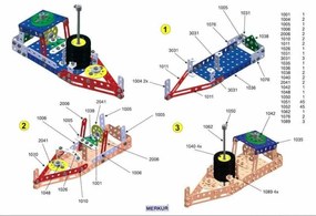 Merkur - Veľký set 3 - 307 ks