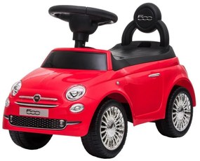 Odrážadlo Fiat 500 2xAA červená