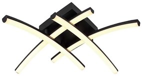 LED Stropné svietidlo LED/24W/230V 3000K čierna