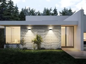 Viking - LED solárne nástenné svietidlo LED/1,3W/3,7V IP44 4000K 2000 mAh