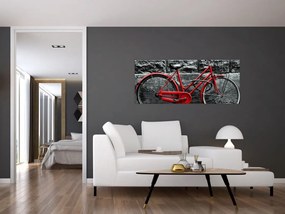 Obraz - Historický bicykel (120x50 cm)