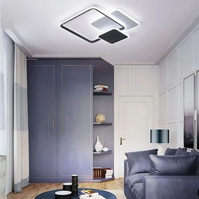 Toolight Toolight, LED stropné svietidlo 32W, 3000K, LHJ079-C, čierna-biela, OSW-50039