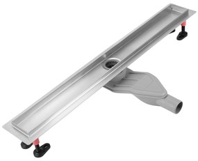 Rea NEOX Superflow, odtokový sprchový žľab 90 cm, brúsená oceľ, REA-G2708