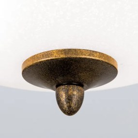 Orion DL 7-338/2 - Stropné svietidlo LUCA 2xE14/40W/230V pr. 40 cm bronz/patina