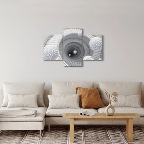 Obraz 3D abstrakcie (90x60 cm)