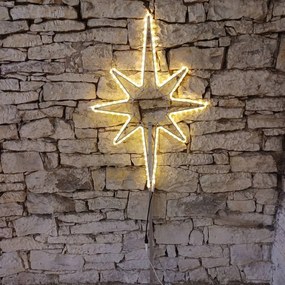 DECOLED LED svetlo na vrchole stromu, 80 x 120 cm, teplá biela