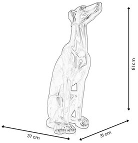 Italy design lampa stojacia GREYHOUND