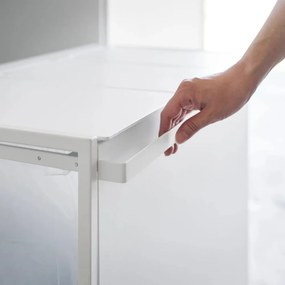 Biely kovový odpadkový kôš na triedený odpad Tower – YAMAZAKI