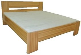 Drevená manželská posteľ LENKA - smrek, 200x180