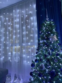 Vianočné svetielka vnútorné studená biela 500 LED