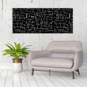 Obraz - Matematika (120x50 cm)