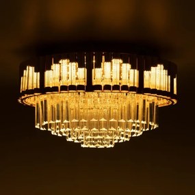 BRILAGI - LED stmievateľné stropné svietidlo CROWN LED/41W/230V pr. 48 cm zlaté + DO