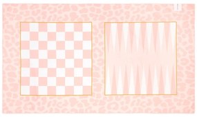 Ružová plážová osuška Sunnylife Call of the Wild