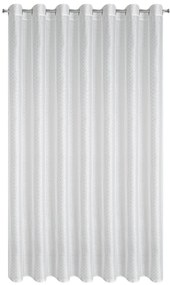 ZÁCLONA NA KRÚŽKOCH SIBEL 300X250 CM BIELA