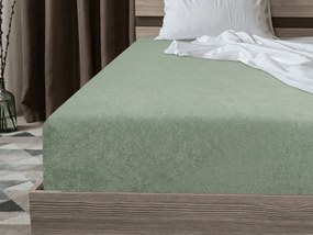 Froté plachta EXCLUSIVE svetlo olivové 90 x 200 cm
