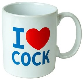 087166 Hrnček I love cock - 400ml