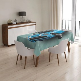 Sablio Obrus Mini sedan Zelené pozadie - 130x130 cm