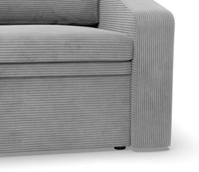 Kreslo ORBIT Poso rozkladacie, svetlosivé