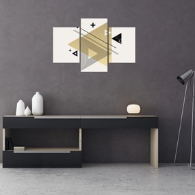 Obraz - Geometrické tvary N⁰4 (90x60 cm)