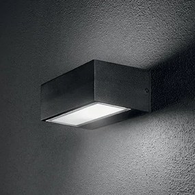 Vonkajšie nástenné svietidlo IDEAL LUX Twin AP1 Antracite 115368