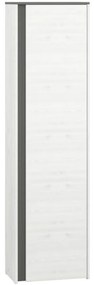 Vysoká skrinka 198x54 HYGA06 snežná borovica