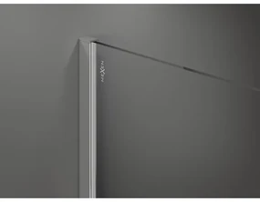 Mexen Kioto sprchová zástena 90x200 cm 8 mm, chrómový profil, šedé sklo, 800-090-101-01-40