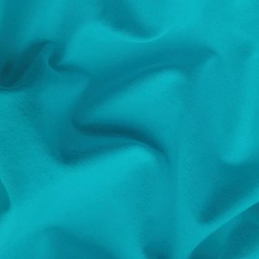 Jersey prestieradlo na jednolôžko - 90 x 200 cm - tyrkysové