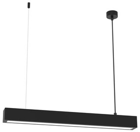 Luster na lanku LUNGO T8 1xG13/9W/230V čierna